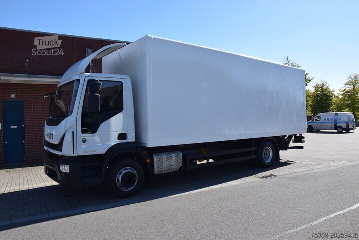 Vrachtwagen met bakwagen Iveco Eurocargo 160 E25 Automatik Klima AHK LBW 1,5T