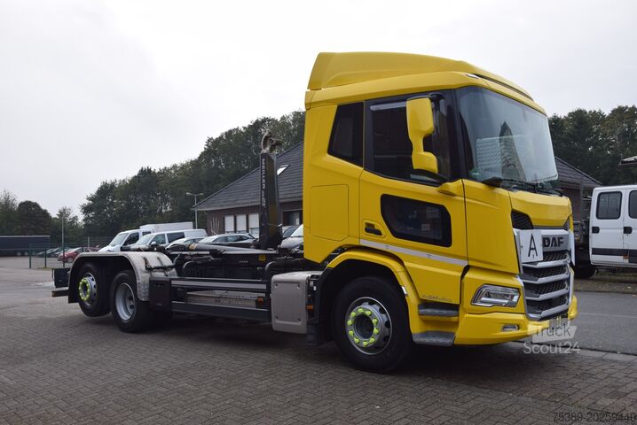 Kipper LKW Daf XG 450 Meiller RS21 Abroll ACC Navi Kamera EU6E