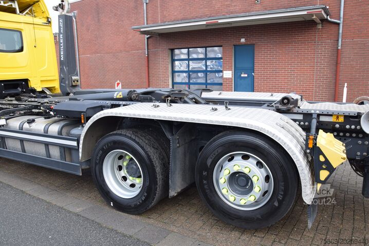 Kipper LKW Daf XG 450 Meiller RS21 Abroll ACC Navi Kamera EU6E