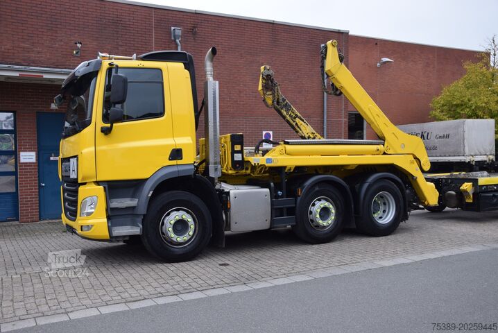 Kipper LKW Daf CF 450 Meiller Absetzkip. Vorlauf. Lenk Funk