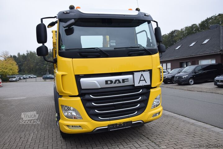 Kipper LKW Daf CF 450 Meiller Absetzkip. Vorlauf. Lenk Funk