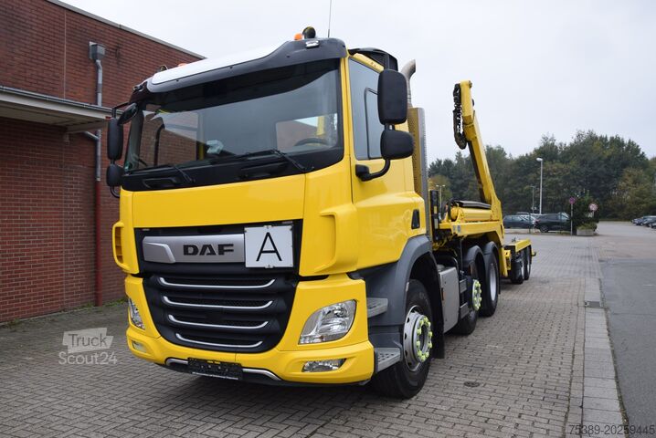 Kipper LKW Daf CF 450 Meiller Absetzkip. Vorlauf. Lenk Funk