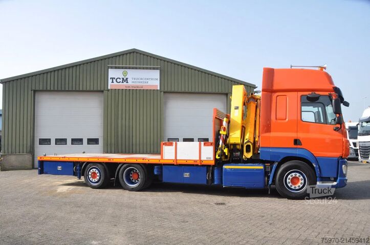 Camion-grue DAF CF 410 HIAB 288 EP-5+REMOTE 6x2 MANUAL