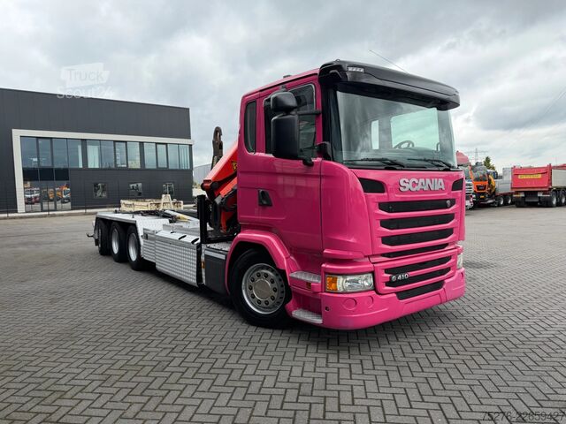Sistema de brazo de gancho Scania G410 8x4 Haaksysteem / kraan Euro 6 Retarder