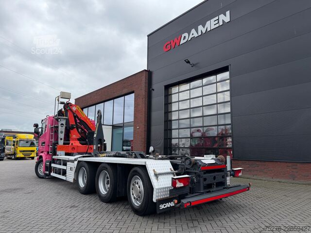 Sistema de brazo de gancho Scania G410 8x4 Haaksysteem / kraan Euro 6 Retarder