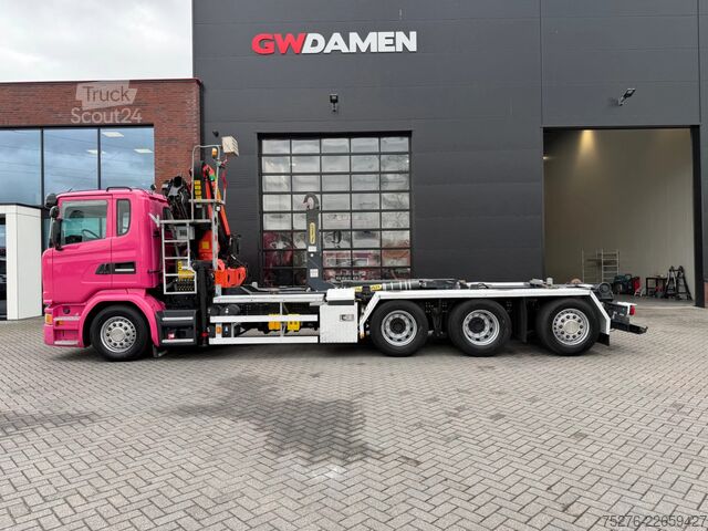Sistema de brazo de gancho Scania G410 8x4 Haaksysteem / kraan Euro 6 Retarder