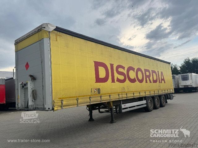 Öppen semitrailer med kapell Schmitz Cargobull Curtainsider Standard