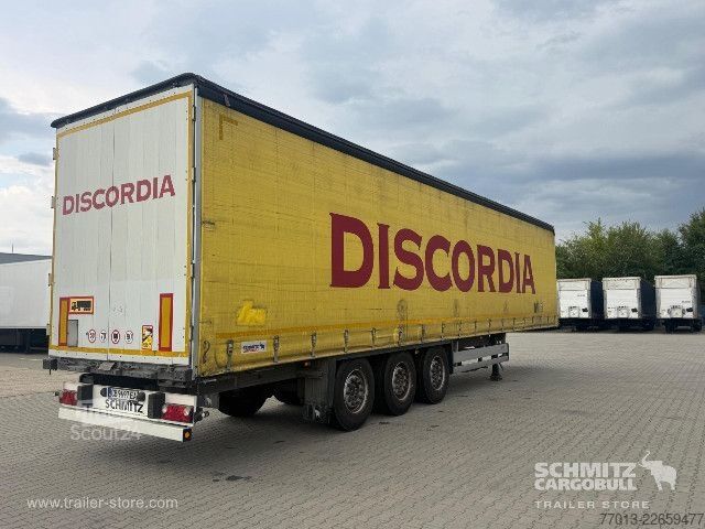 Öppen semitrailer med kapell Schmitz Cargobull Curtainsider Standard