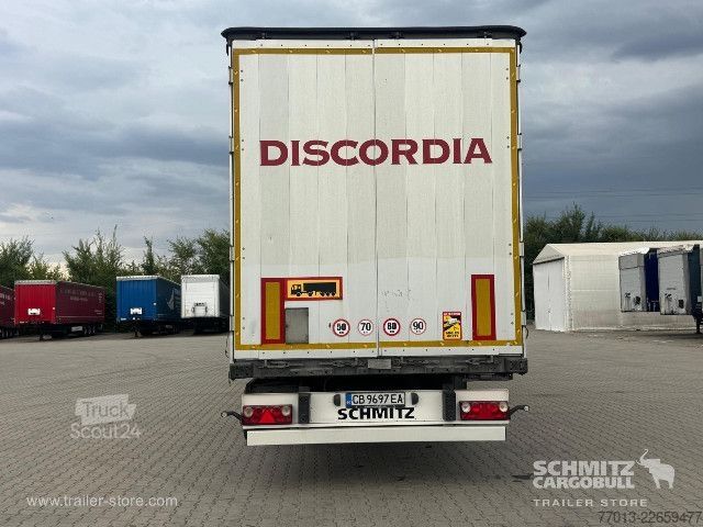 Öppen semitrailer med kapell Schmitz Cargobull Curtainsider Standard