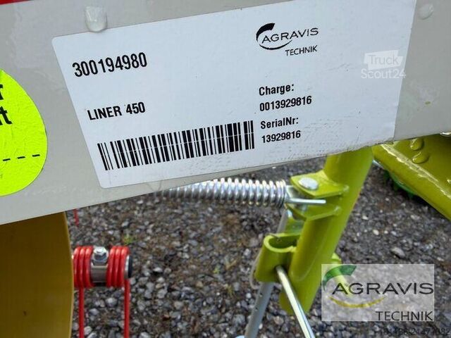 Hay technology Claas LINER 450