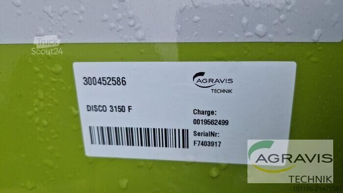 Mašina za košenje Claas DISCO 3150 F