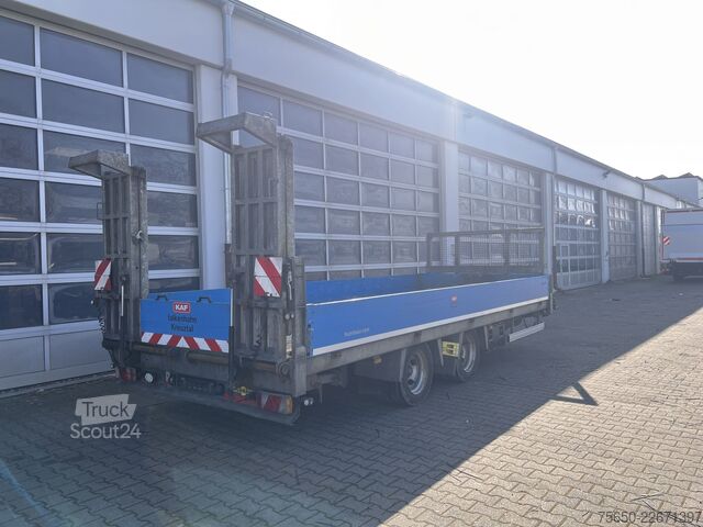Prikolica z nizko platformo Humbaur HBTZ 136224 TA-BS  13,6 t Tandemtieflader