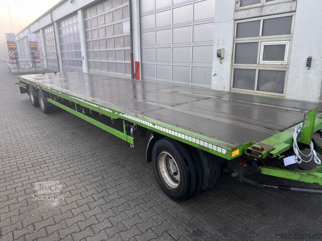 Reboque com plataforma rebaixada Stehmann 3 Achs  3 Achs Jumboanhänger, Mega
