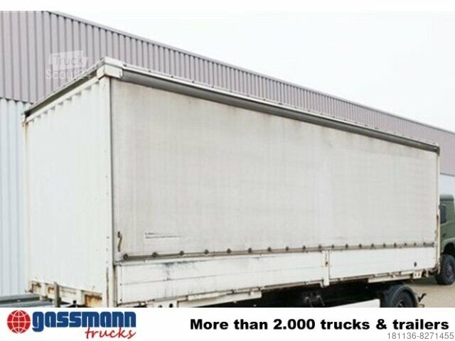 Lastebil med utskiftbar overbygning WP 7.3 Wechselpritsche mit Plane