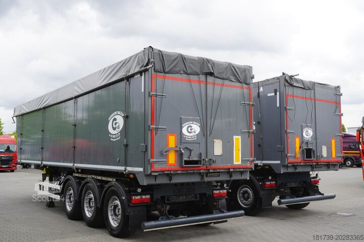 Kipper GRAS GS tipper / 52 m3 semi-trailer! / 2023 /