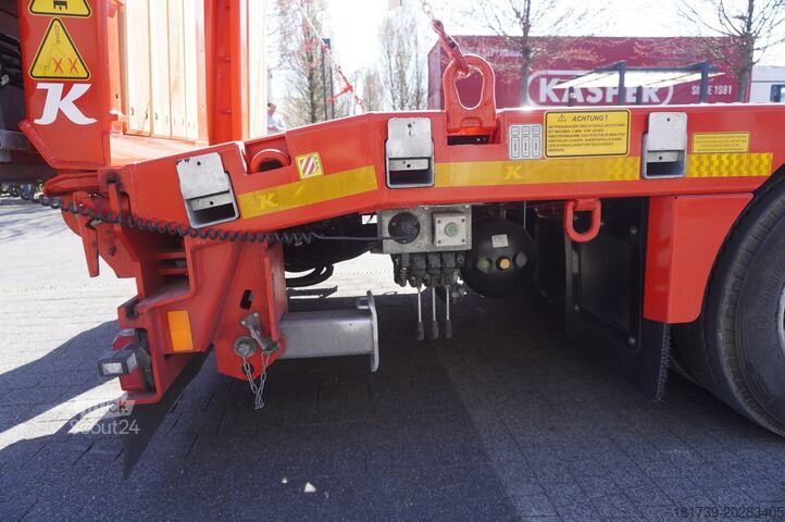 Návěs s plochou korbou Kässbohrer LB3E low-bed semi-trailer / 2025/ 4 axl