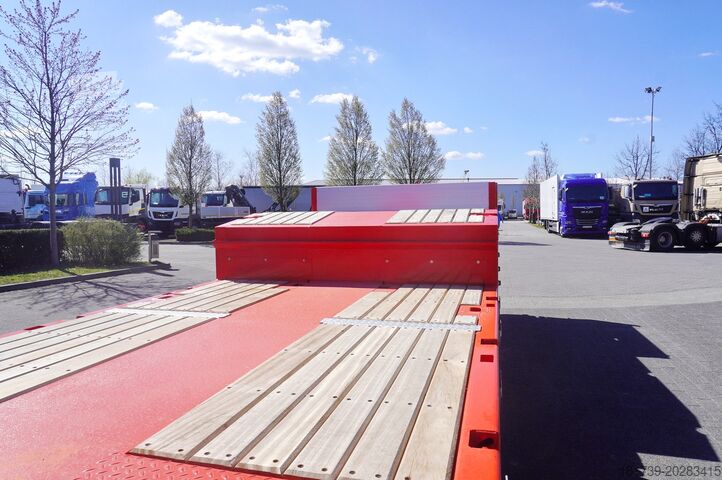 Návěs s plochou korbou Kässbohrer LB3E low-bed semi-trailer / 2025/ 4 axl
