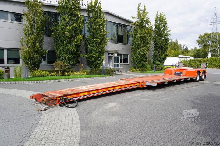 Nízkoložná návěs / 2 kusy Kässbohrer LB2 TIEF-BETT low loader semi-trailer