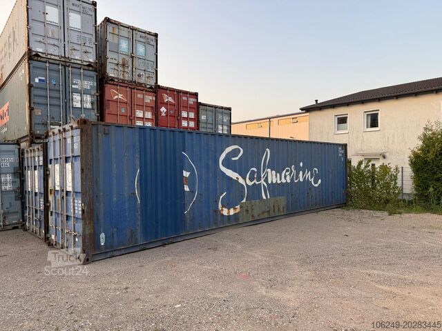 Container maritim  Seecontainer 40HC 40 high cube Container