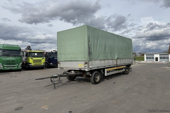 Open aanhangwagen met zeil  A 100H Plane/HB