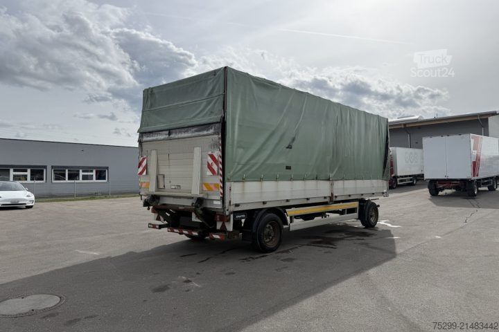 Open aanhangwagen met zeil  A 100H Plane/HB