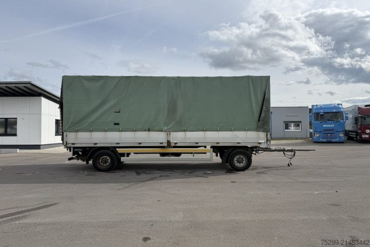 Open aanhangwagen met zeil  A 100H Plane/HB
