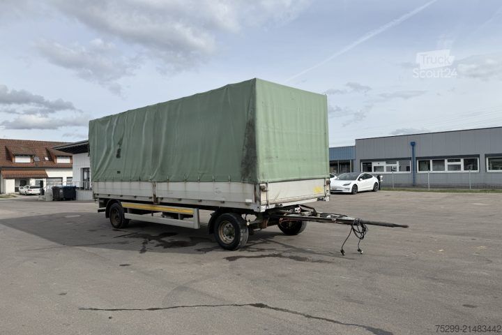 Open aanhangwagen met zeil  A 100H Plane/HB