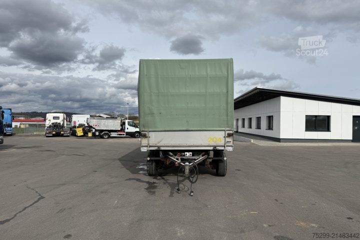 Open aanhangwagen met zeil  A 100H Plane/HB