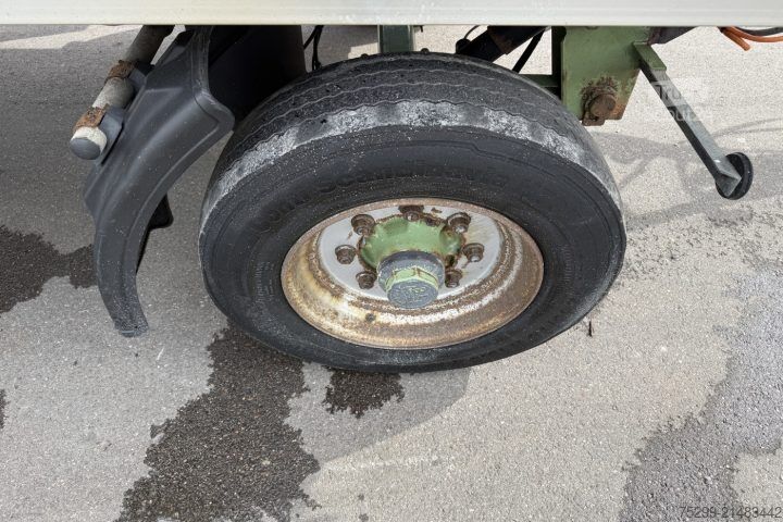 Open aanhangwagen met zeil  A 100H Plane/HB