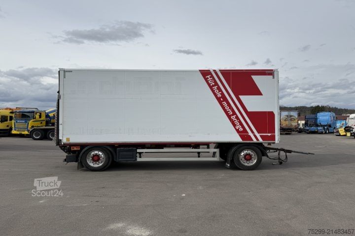 Remorque à caisse Krone AZ Koffer mit HB / Swiss-Vehicle