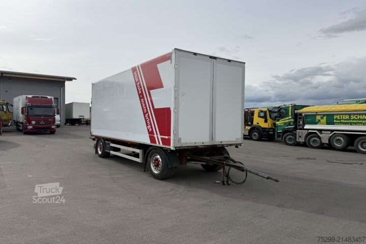 Remorque à caisse Krone AZ Koffer mit HB / Swiss-Vehicle