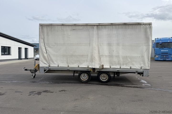 Odprta prikolica s ponjavo  TPB3500 Plane / Swiss-Vehicle