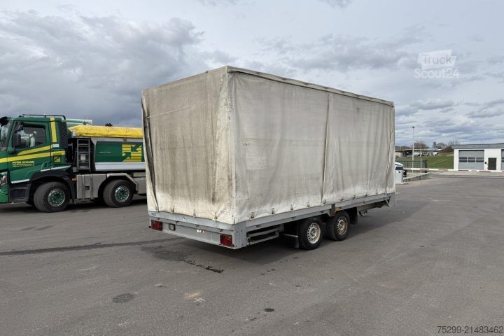 Open aanhangwagen met zeil TPB3500 Plane / Swiss-Vehicle
