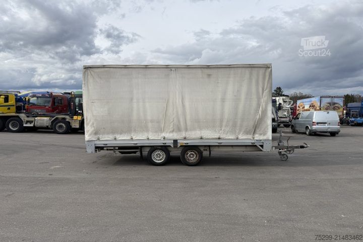 Odprta prikolica s ponjavo  TPB3500 Plane / Swiss-Vehicle