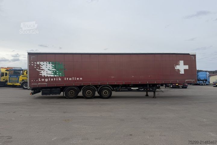 Semi-remorque bâchée Schwarzmüller SPA 3/E Plane / Swiss-Vehicle