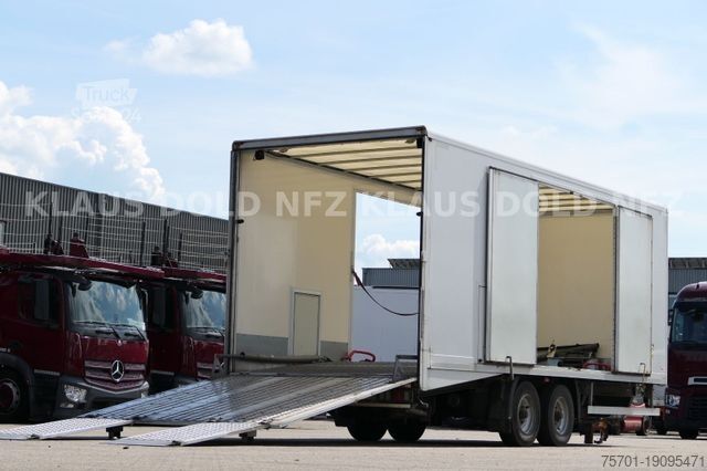 Reboque porta-carros Fischl 2Tak 11,9 Autotransporter Geschossen