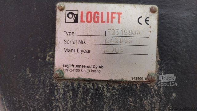 Лесовоз  LADEKRAN LOGLIFT F251S 80A