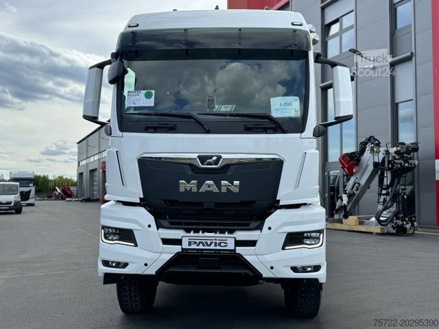 Podwozie ciężarówki MAN TGS 33 520 6x6 BL Fahrgestell SOFORT VERFÜGBAR!!