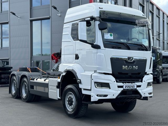 Podwozie ciężarówki MAN TGS 33 520 6x6 BL Fahrgestell SOFORT VERFÜGBAR!!