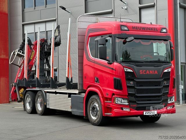 Rąstvežis SCANIA R580 6x4 Kurzholz Epsilon M12Z