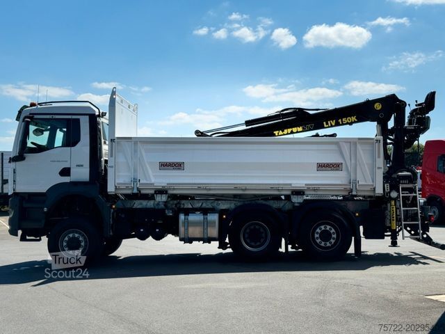 Οι υπολοιποι MAN TGS 28.440 6x4-4 2-Seitenkipper Recycling Kran
