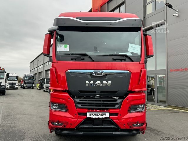 Camion forestier MAN TGX 26.580 6x4 BL/Plattform/ KRAN NACH WAHL!