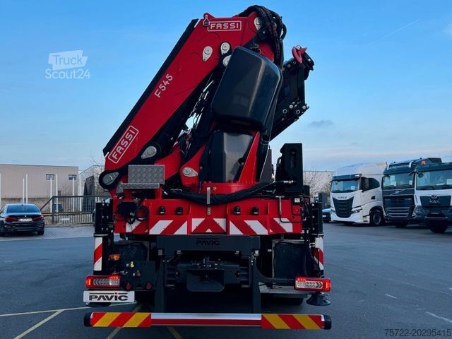 Autokran VOLVO FH 500 6x2 Container-Pritsche/FASSI 545RA.2.28