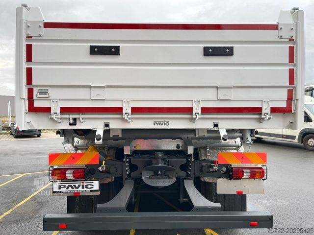 Trīspusējs kravas pašizgāzējs MERCEDES-BENZ AROCS 6x4 Dreiseitenkipper FASSI F255A SOFORT
