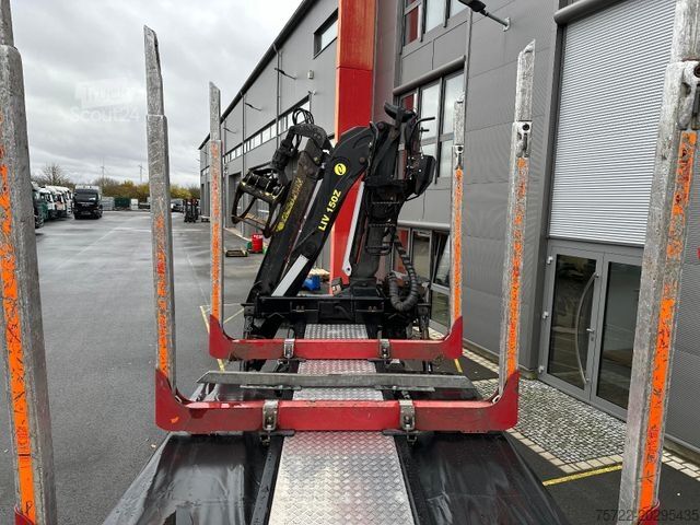 Лесовоз MAN TGX 26.500 6x4 BL Kurzholz TajfunLIV 150Z 9,6