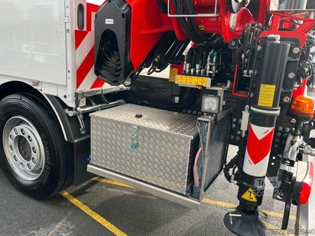 Autokran MERCEDES-BENZ ACTROS 2548/CONTAINERPRITSCHE/KRAN FASSI F545