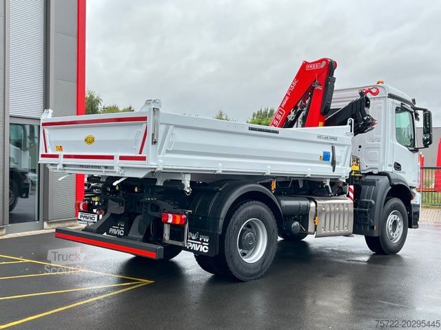 Diğerleri MERCEDES-BENZ AROCS 1835/4x2/3S-KIPPER/FASSI/SOFORT VERFÜGBAR