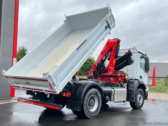 Diğerleri MERCEDES-BENZ AROCS 1835/4x2/3S-KIPPER/FASSI/SOFORT VERFÜGBAR