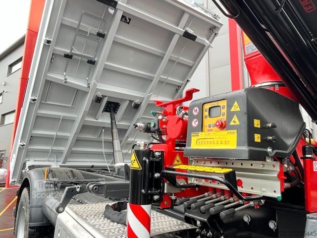 Diğerleri MERCEDES-BENZ AROCS 1835/4x2/3S-KIPPER/FASSI/SOFORT VERFÜGBAR