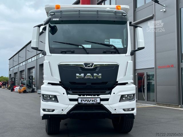 Φορτηγό μεταφοράς ξυλείας MAN TGS 28.480 6x4-4 Kran EPSILON Q170L115 MULDE